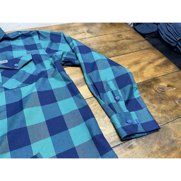 DIXXON Flannel The Niagara Falls Mens Size XL Green Plaid NWT - Picture 6 of 13